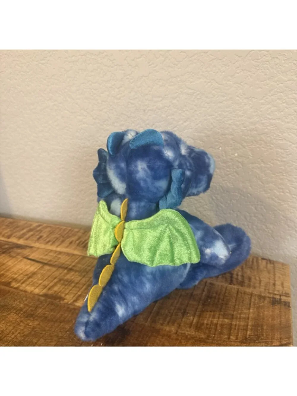 Aurora Blue Dragon Plush Stuffed Animal Soft Fantasy Creature Toy Gift 12